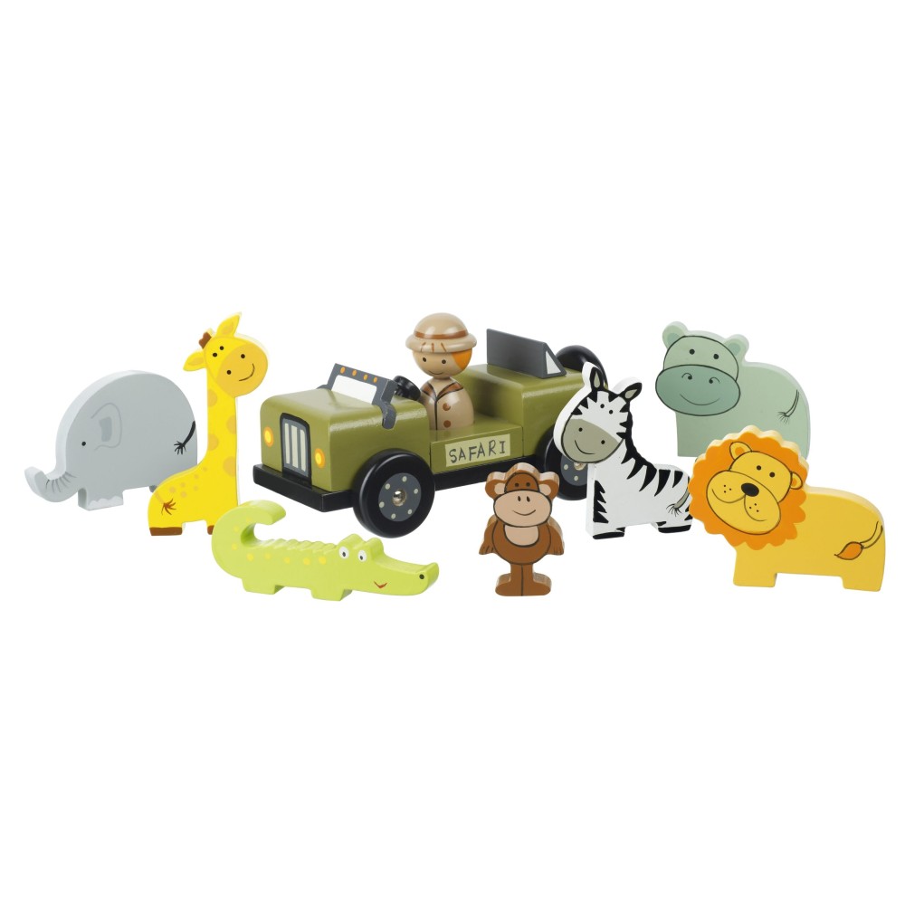 Σετ Σαφάρι και Εξερευνητής Jungle Animals Orange Tree Toys