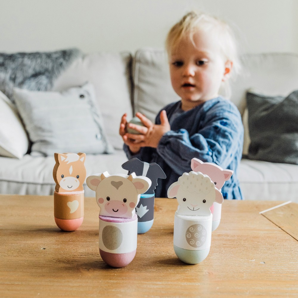 Μπόουλινγκ Farmyard Orange Tree Toys