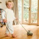 Τρακτέρ Push Along Farmyard Orange Tree Toys