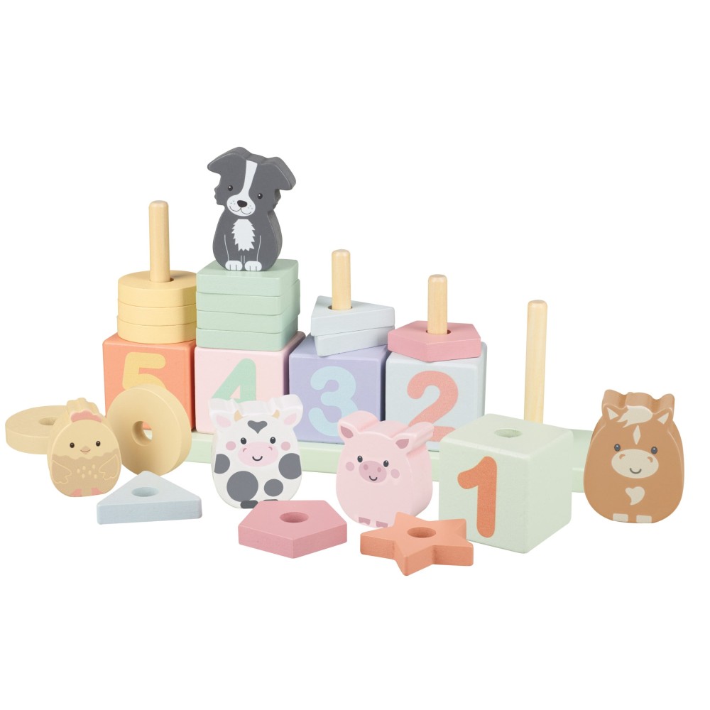 Παιχνίδι Αριθμών Farmyard Orange Tree Toys