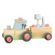 Τρακτέρ με Εργαλεία Farmyard Orange Tree Toys