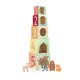 Κύβοι Στοίβαξης Woodland Orange Tree Toys
