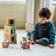 Κύβοι Στοίβαξης Woodland Orange Tree Toys