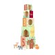 Κύβοι Στοίβαξης Woodland Orange Tree Toys