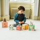 Κύβοι Στοίβαξης Woodland Orange Tree Toys