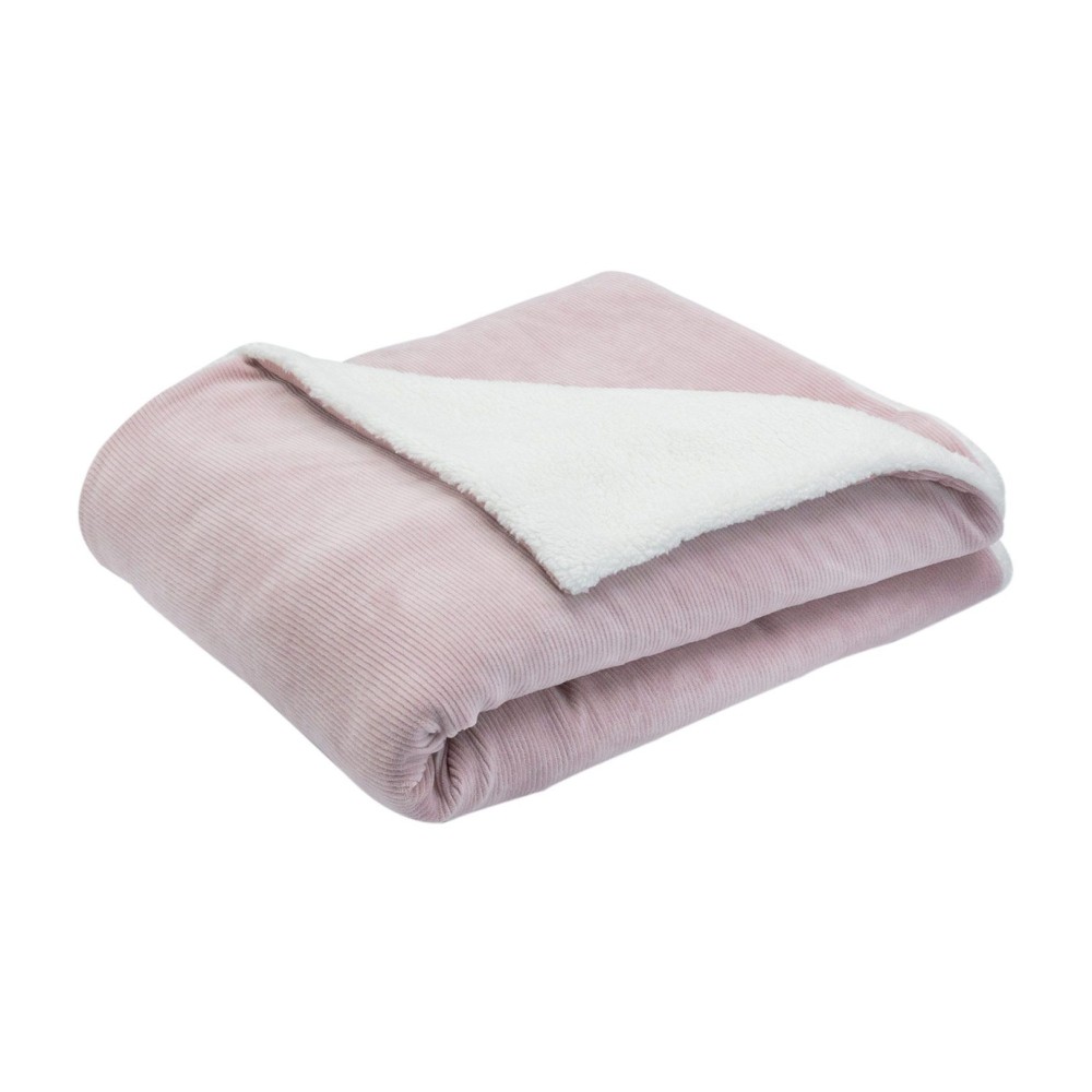 Κουβέρτα Wooly 100x140cm Σάπιο Μήλο Trois Kilos Sept