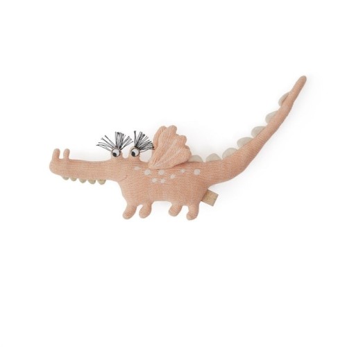 Υφασμάτινη Κουδουνιστρα Yoshi The Crocodile - OYOY