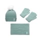 Σετ Σκουφάκι-Γάντι-Κασκόλ Μέντα - Tutete