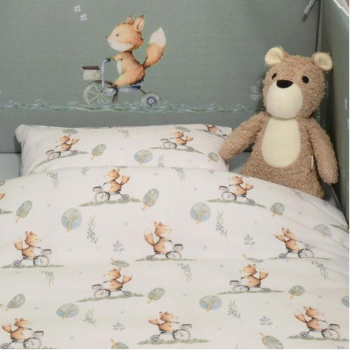 Παπλωματοθήκη με Φερμουάρ 100x140cm Design 424 Oliver Baby