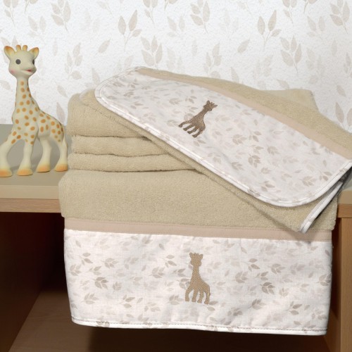 Σετ Πετσέτες 2τεμ 30x50 & 70x120 450 γρμ/τμ Des.506 SOPHIE LA GIRAFE