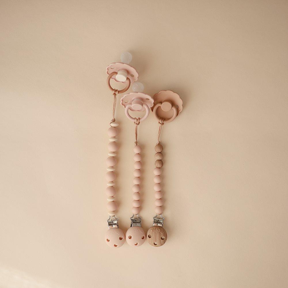 Κλιπ Σιλικόνης για Πιπίπλες Hera Blush - Mushie