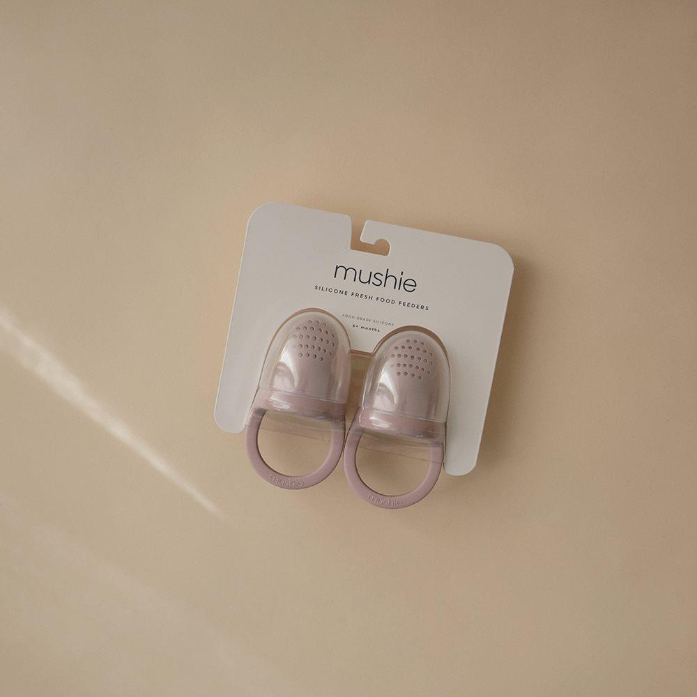 Σετ 2 Τροφοδότες Φαγητού Σιλικόνης Soft Lilac - Mushie