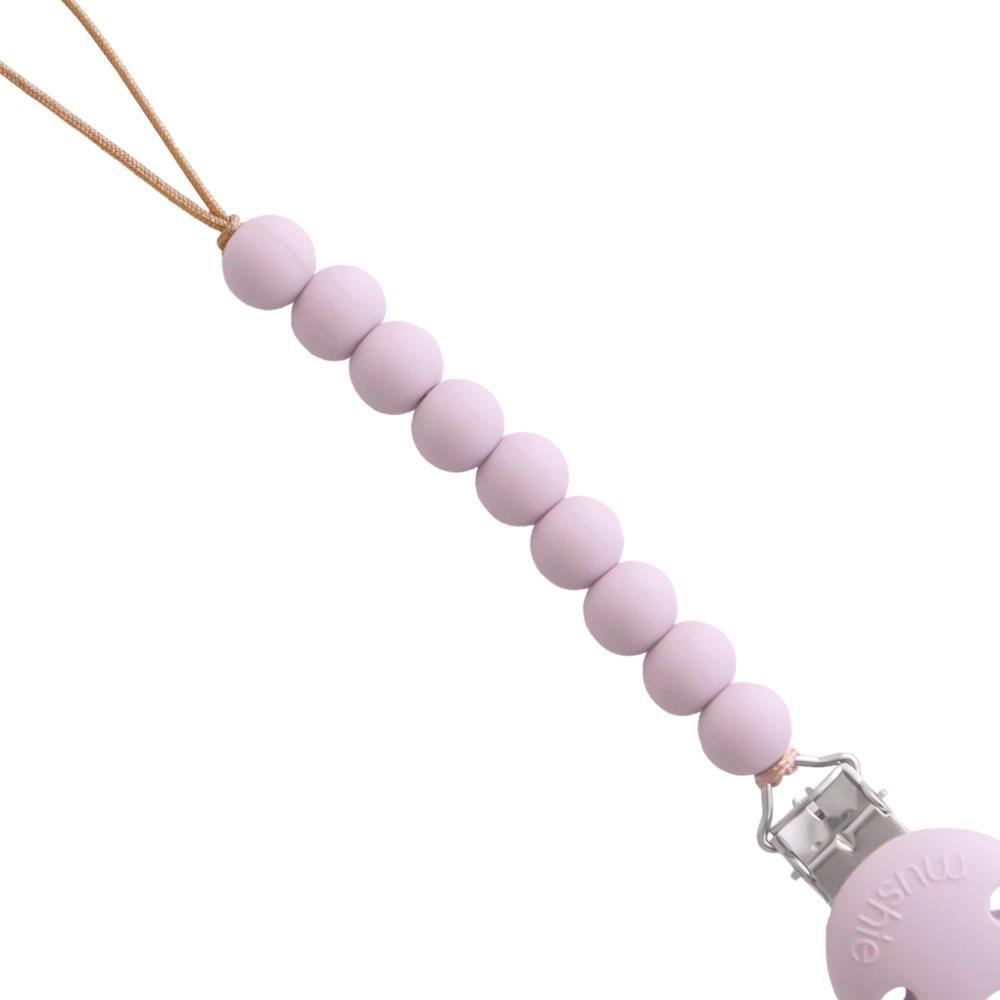 Κλιπ Σιλικόνης για Πιπίπλες Hera Soft Lilac - Mushie