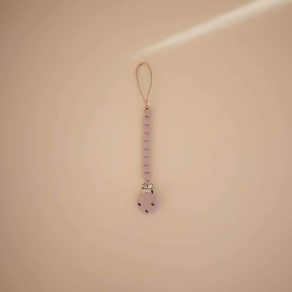 Κλιπ Σιλικόνης για Πιπίπλες Hera Soft Lilac - Mushie