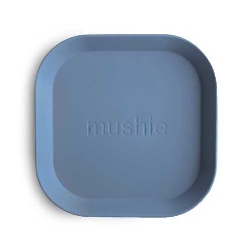 Σετ 2 Τετράγωνα Πιάτα PP Twilight Blue  - Mushie