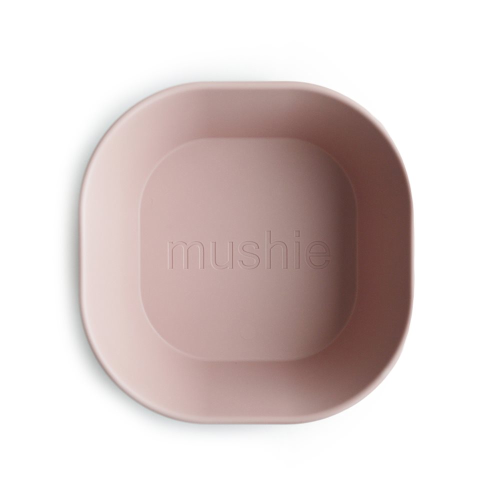 Σετ 2 Τετράγωνα Μπωλ PP Blush - Mushie