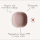 Σετ 2 Τετράγωνα Μπωλ PP Blush - Mushie