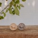Σετ 2 Πιπίλες Σιλικόνης FRIGG Moon Phase Croissant/Portobello 0-6 Μηνών