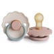 Σετ 2 Πιπίλες Latex FRIGG Daisy Blush/Cotton Candy 0-6 Μηνών