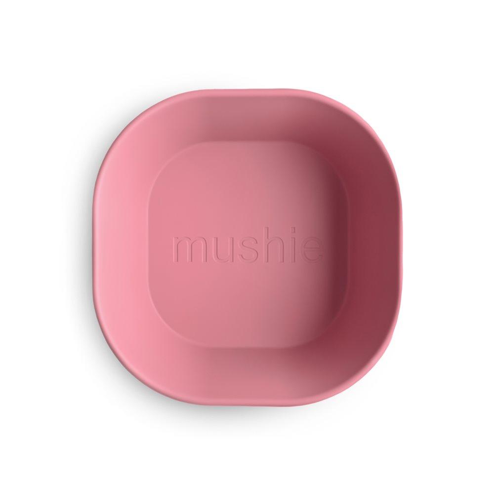 Σετ 2 Τετράγωνα Μπωλ PP Dusty Rose - Mushie