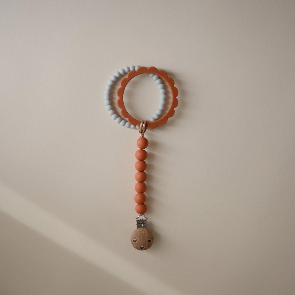 Κλιπ Σιλικόνης για Πιπίπλες Halo Clementine - Mushie