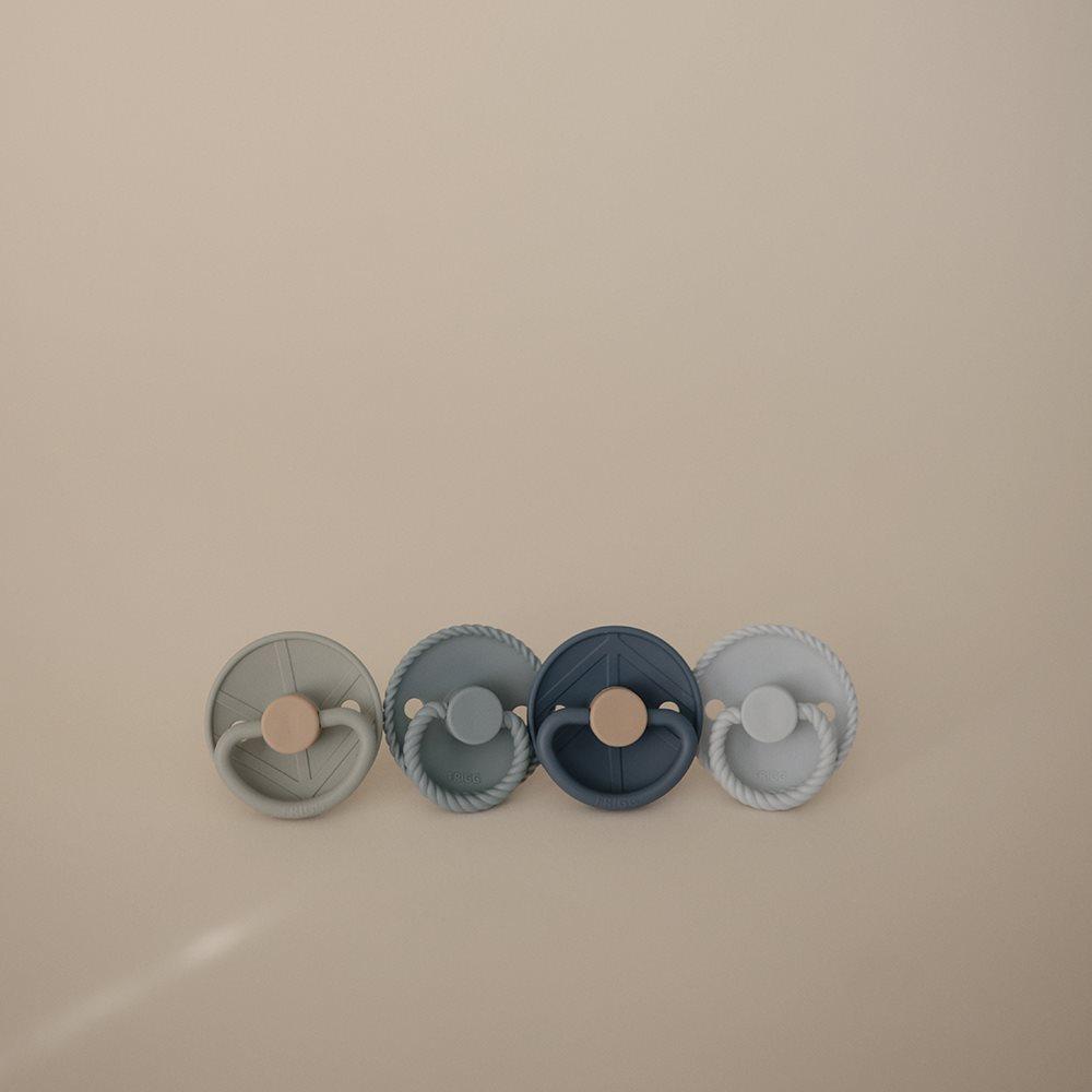 Σετ 4 Πιπίλες Latex FRIGG – Skyline Serenity 6-18 Μηνών