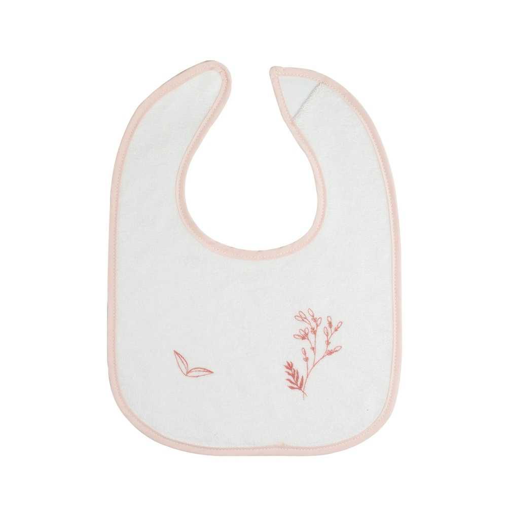Σετ 6 Σαλιαρών 22x30cm - Pink Flower - Trois Kilos Sept