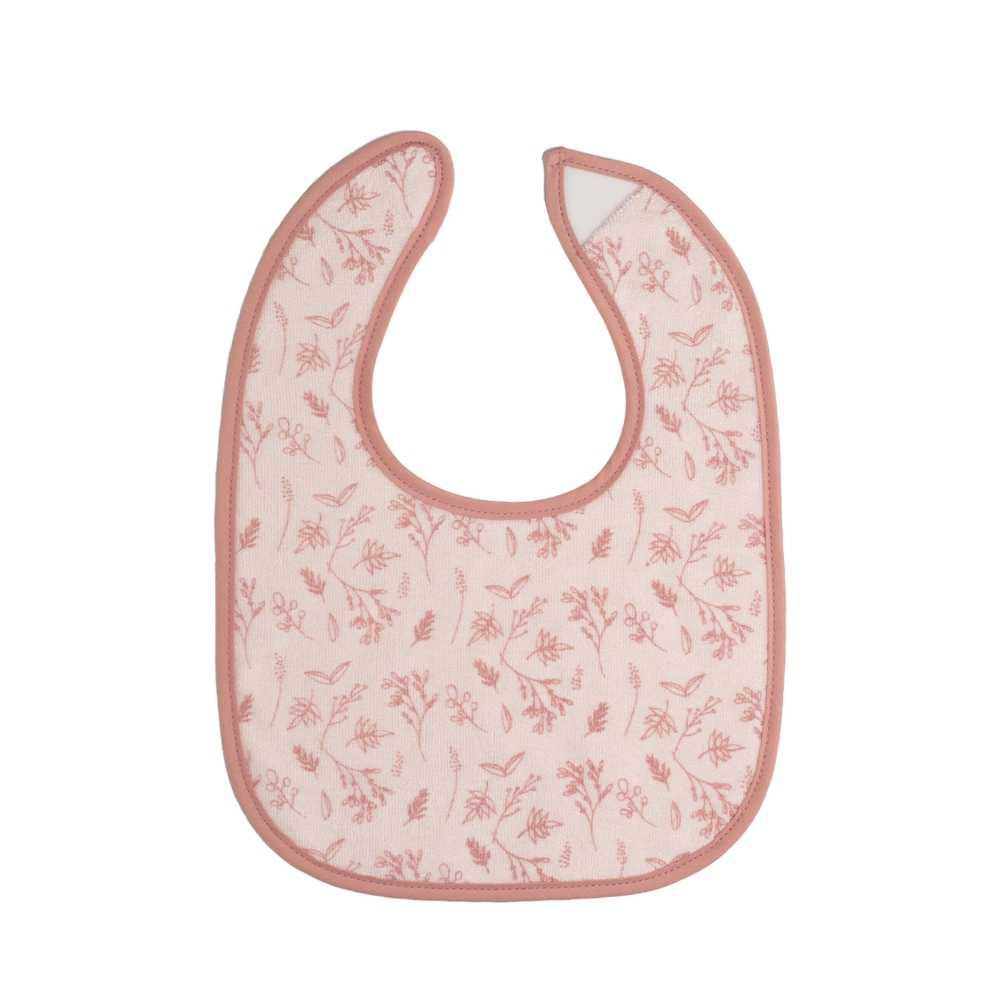 Σετ 6 Σαλιαρών 22x30cm - Pink Flower - Trois Kilos Sept
