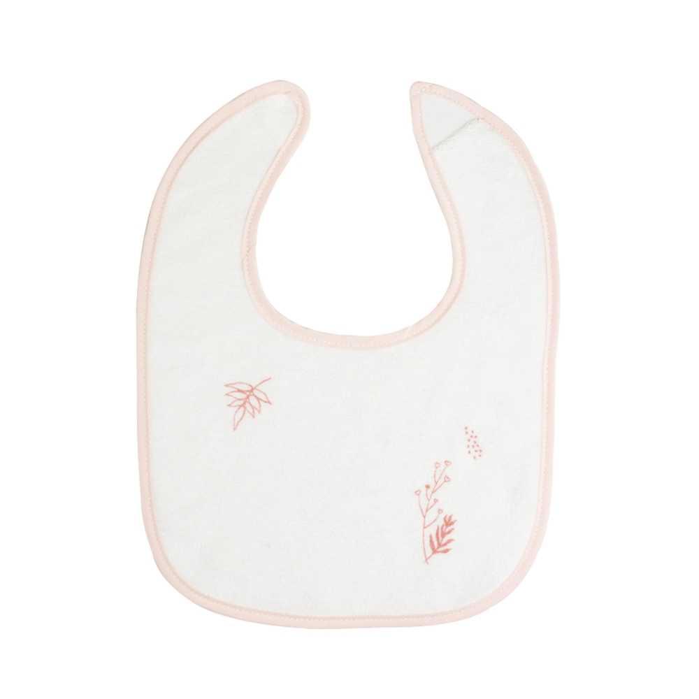 Σετ 6 Σαλιαρών 22x30cm - Pink Flower - Trois Kilos Sept