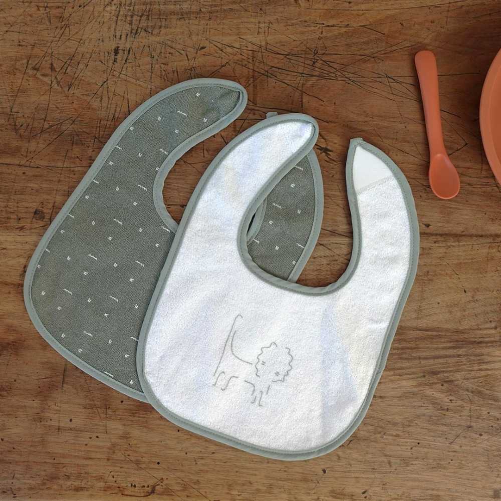 Σετ 6 Σαλιαρών 22x30cm - Grafic - Trois Kilos Sept