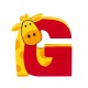 Ξύλινο Γράμμα G Alphabet Letters Orange Tree Toys