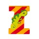 Ξύλινο Γράμμα I Alphabet Letters Orange Tree Toys