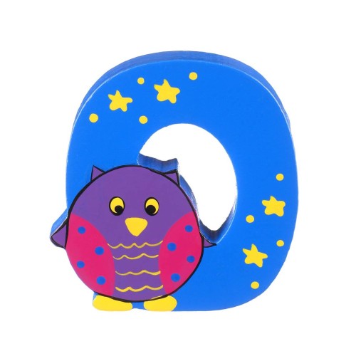 Ξύλινο Γράμμα O Alphabet Letters Orange Tree Toys