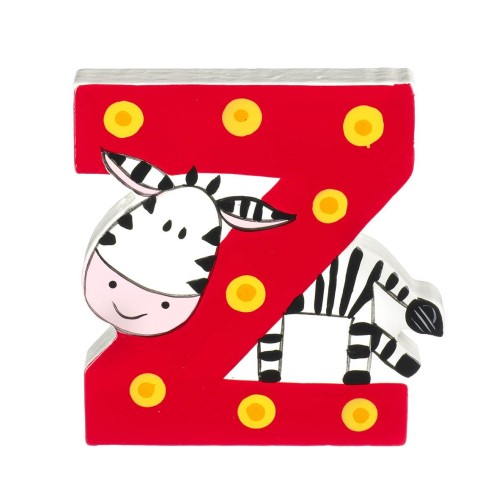 Ξύλινο Γράμμα Z Alphabet Letters Orange Tree Toys