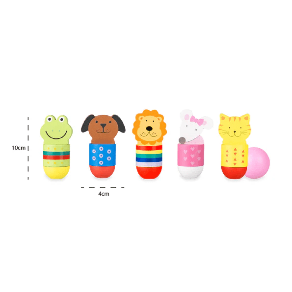 Μπόουλινγκ Animals Orange Tree Toys