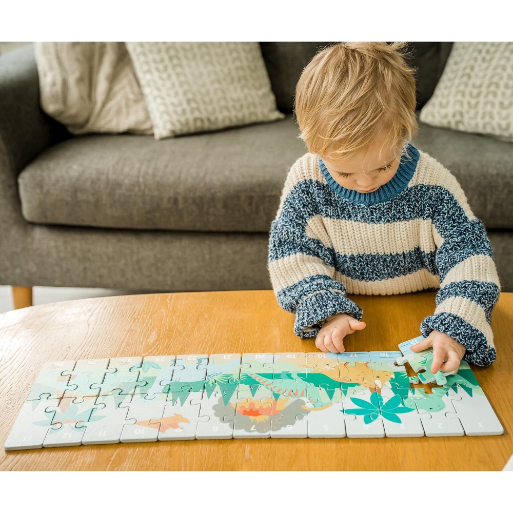 Παζλ Αριθμών Dinosaurs Orange Tree Toys (FSC®)