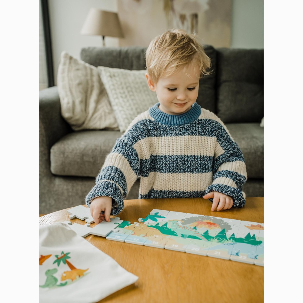 Παζλ Αριθμών Dinosaurs Orange Tree Toys (FSC®)