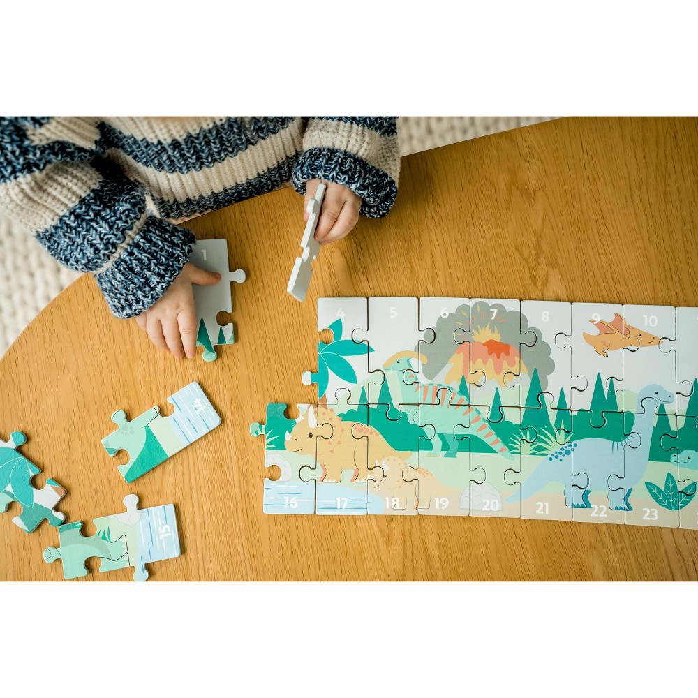 Παζλ Αριθμών Dinosaurs Orange Tree Toys (FSC®)