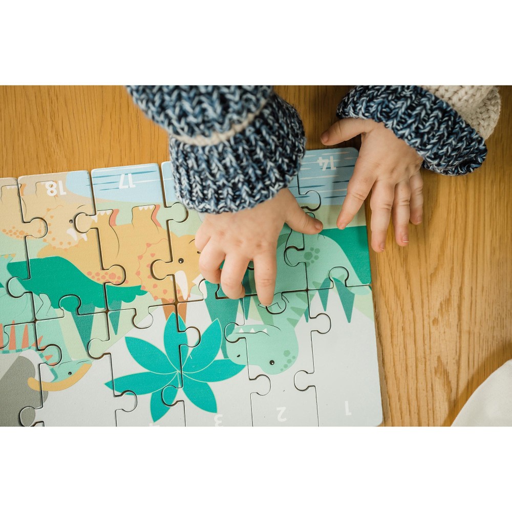 Παζλ Αριθμών Dinosaurs Orange Tree Toys (FSC®)