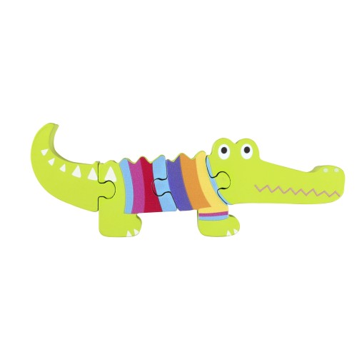 Μικρό Παζλ Κροκόδειλος Animals Orange Tree Toys (FSC®)