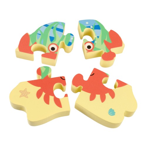 Μικρό Παζλ Καβουράκι Sea Life Orange Tree Toys (FSC®)