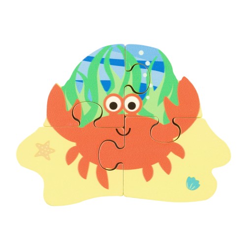 Μικρό Παζλ Καβουράκι Sea Life Orange Tree Toys (FSC®)