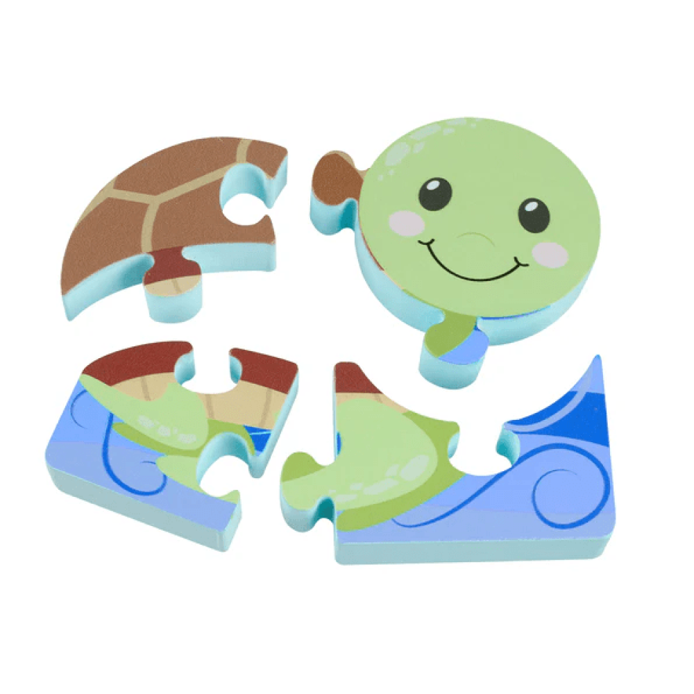 Μικρό Παζλ Χελωνίτσα Sea Life (FSC®)