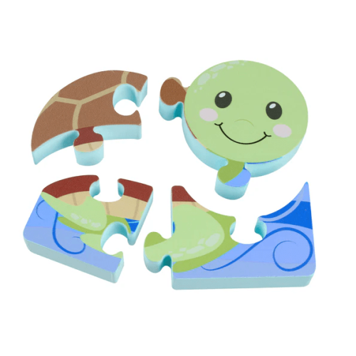 Μικρό Παζλ Χελωνίτσα Sea Life (FSC®)