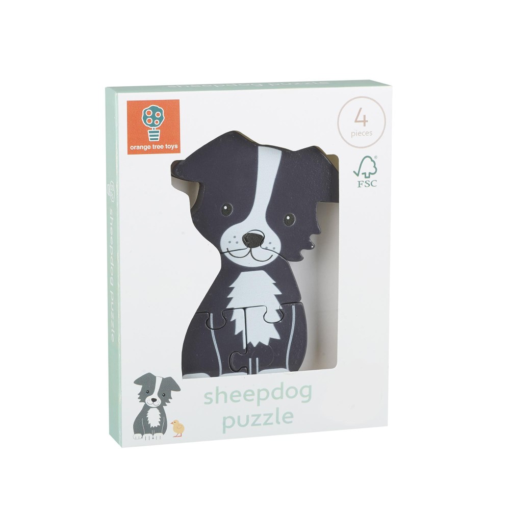 Μικρό Παζλ Σκυλάκι Farmyard (FSC®) Orange Tree Toys