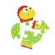 Μικρό Παζλ Dinosaurs Orange Tree Toys (FSC®)