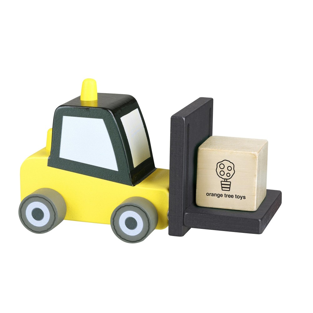 Ξύλινο Κλαρκ Construction Orange Tree Toys (FSC®)