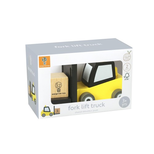 Ξύλινο Κλαρκ Construction Orange Tree Toys (FSC®)