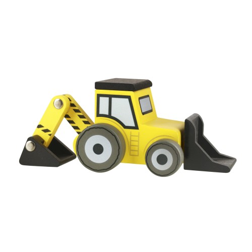 Ξύλινη Μπουλντόζα Construction Orange Tree Toys (FSC®)