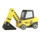 Σετ 3 Οχήματα Κατασκευών Construction Orange Tree Toys (FSC®)